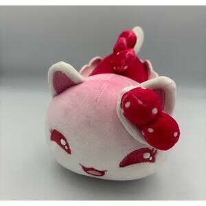 Aphmau MeeMeows Strawberry Shortcake Cat Plush Toy 6' Pre-Loved